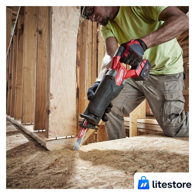 Сабельная пила Milwaukee M18 FSZ100P 4933498242 (с 2-мя АКБ, кейс) - Изображение №7 — Лайт Стор