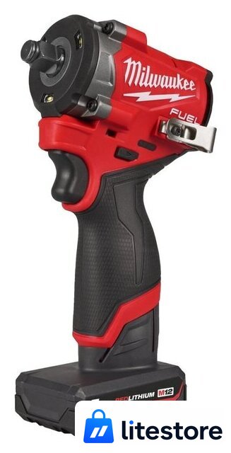 Гайковерт Milwaukee M12 FCIWF12G3-502X 4933493455 (с 2-мя АКБ, кейс) - Изображение №2 — Лайт Стор