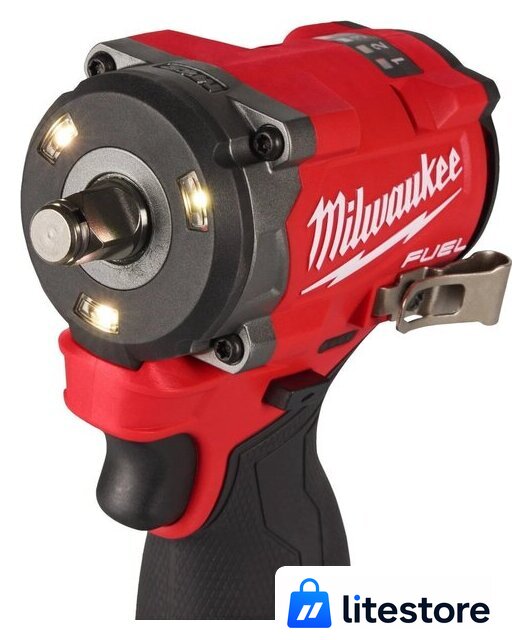 Гайковерт Milwaukee M12 FCIWF12G3-502X 4933493455 (с 2-мя АКБ, кейс) - Изображение №3 — Лайт Стор
