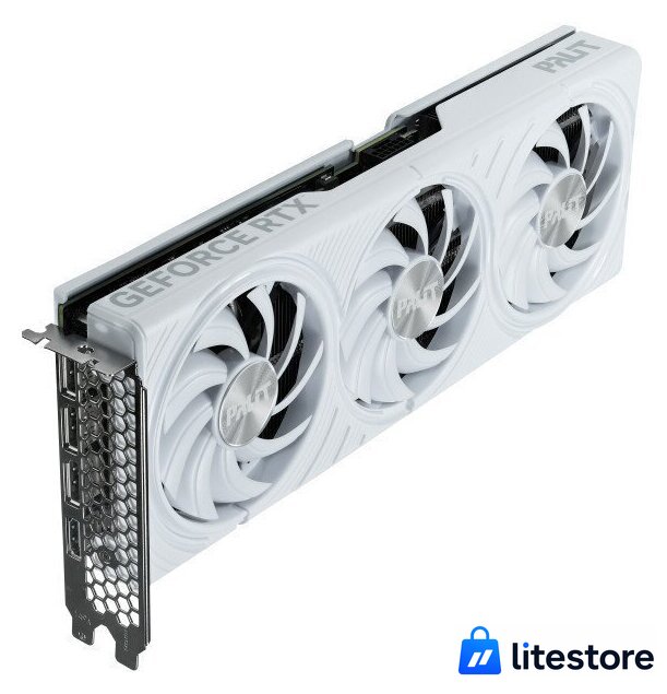 Видеокарта Palit GeForce RTX 5070 White OC NE75070U19K9-GB2050W - Изображение №1 — Лайт Стор