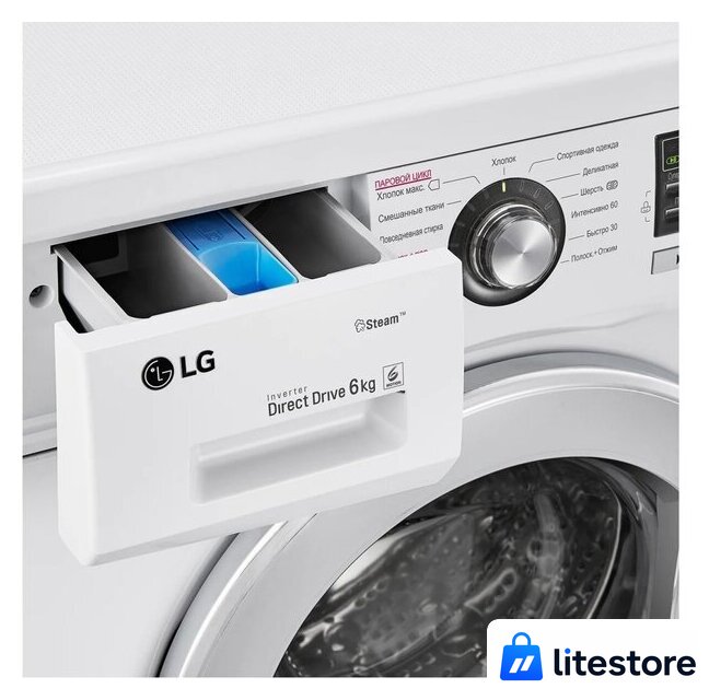 Стиральная машина LG F1296NDS1 - Изображение №11 — Лайт Стор