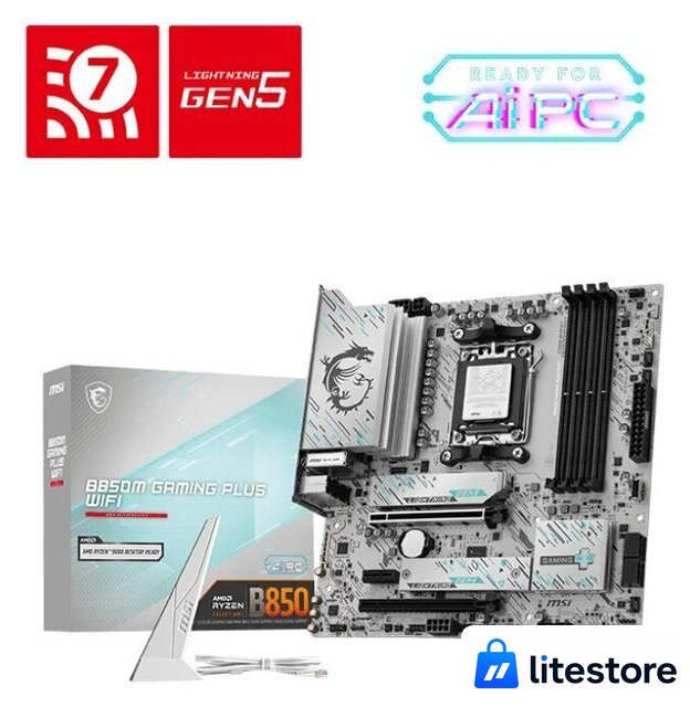 Материнская плата MSI B850M Gaming Plus WiFi - Изображение №6 — Лайт Стор