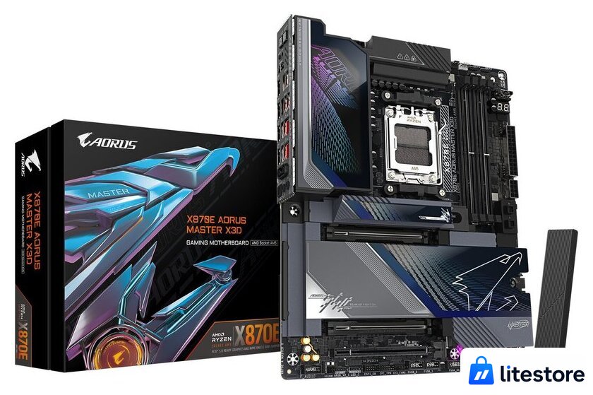 Материнская плата Gigabyte X870E Aorus Master X3D - Изображение №7 — Лайт Стор