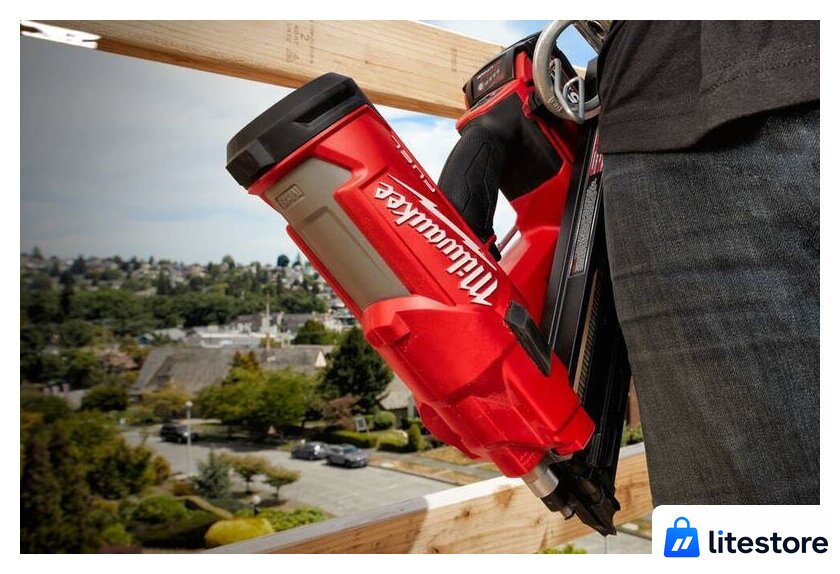 Гвоздезабиватель Milwaukee M18 FFN-502C 4933471404 (с 2-мя АКБ) - Изображение №9 — Лайт Стор