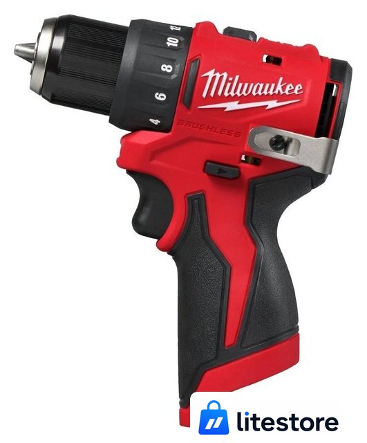 Дрель-шуруповерт Milwaukee M12 BLDDRC-0 4933499683 (без АКБ) - Изображение №1 — Лайт Стор