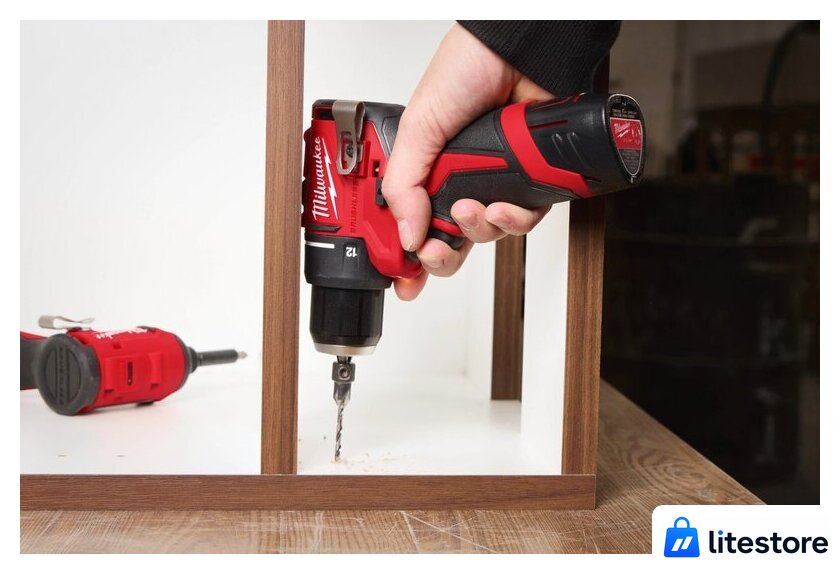 Дрель-шуруповерт Milwaukee M12 BLDDRC-0 4933499683 (без АКБ) - Изображение №7 — Лайт Стор