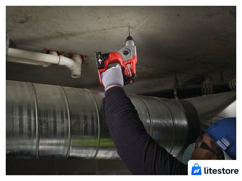 Перфоратор Milwaukee M12 CH-402C FUEL [4933441475] - Изображение №12 — Лайт Стор