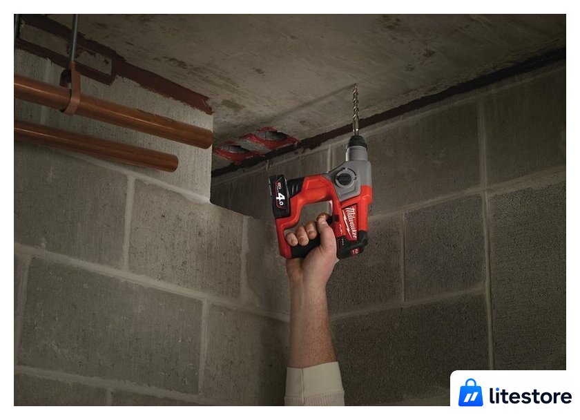Перфоратор Milwaukee M12 CH-402C FUEL [4933441475] - Изображение №11 — Лайт Стор