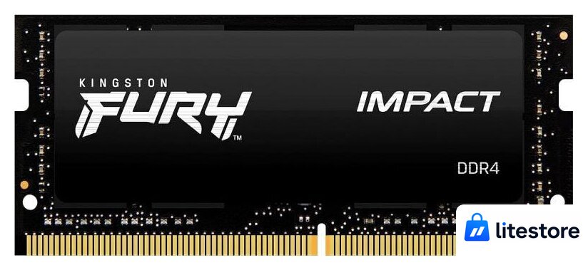 Оперативная память Kingston FURY Impact 32GB DDR4 SODIMM PC4-25600 KF432S20IB/32 - Изображение №1 — Лайт Стор