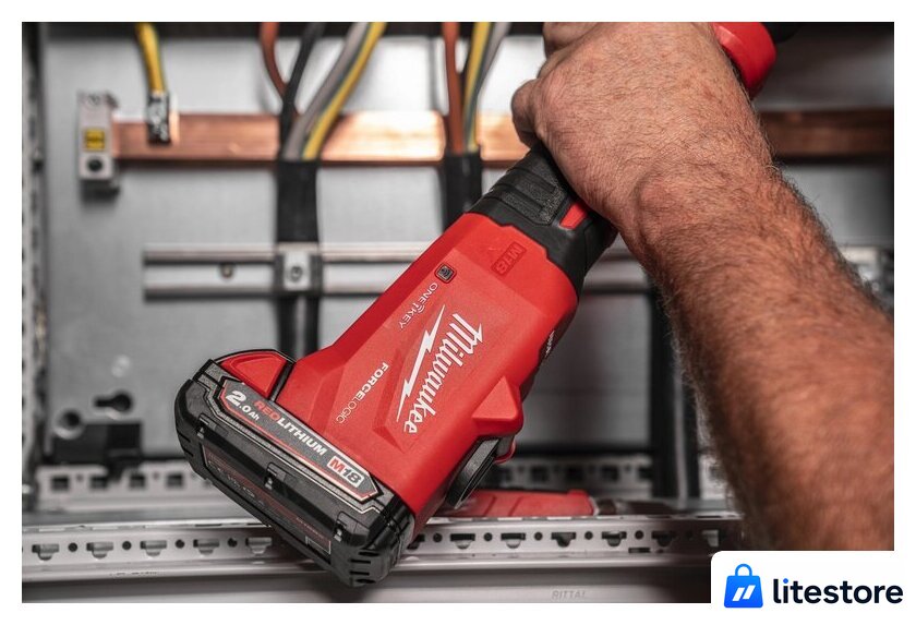 Кримпер Milwaukee M18 ONEHCCT60-202C 4933479684 (с 2-мя АКБ, кейс) - Изображение №10 — Лайт Стор