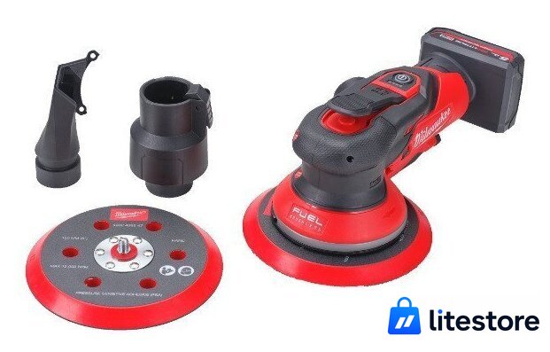 Эксцентриковая шлифмашина Milwaukee M12FROS5-502X 4933493651 (с 2-мя АКБ, кейс) - Изображение №5 — Лайт Стор