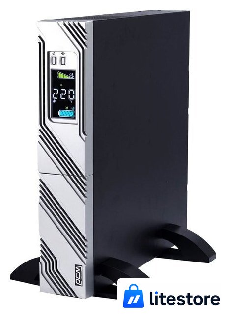 Источник бесперебойного питания Powercom Smart Rack&Tower SRT-3000A LCD - Изображение №2 — Лайт Стор