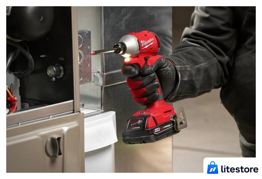 Винтоверт Milwaukee M18 M18BLIDR-502X 4933492843 (с 2-мя АКБ, кейс) - Изображение №9 — Лайт Стор