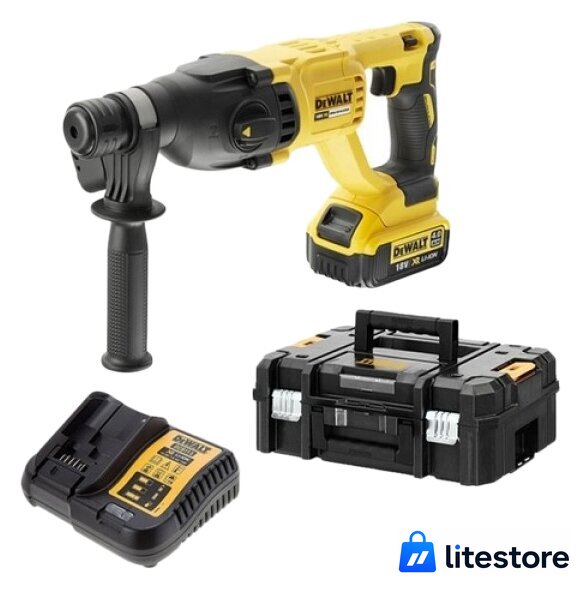 Перфоратор DeWalt DCH133M1 (с 1-им АКБ, кейс) - Изображение №1 — Лайт Стор
