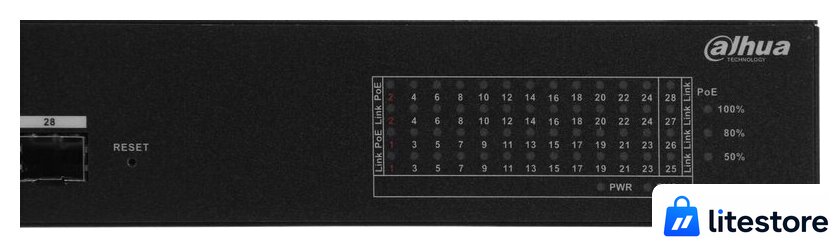 Управляемый коммутатор 2-го уровня Dahua DH-CS4228-24GT-375 - Изображение №6 — Лайт Стор
