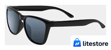 Солнцезащитные очки Xiaomi Mijia Classic Square Sunglasses TYJ01TS (черный) - Изображение №1 — Лайт Стор