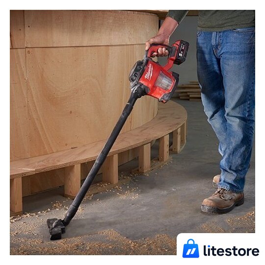 Пылесос Milwaukee M18 CV-0 - Изображение №6 — Лайт Стор
