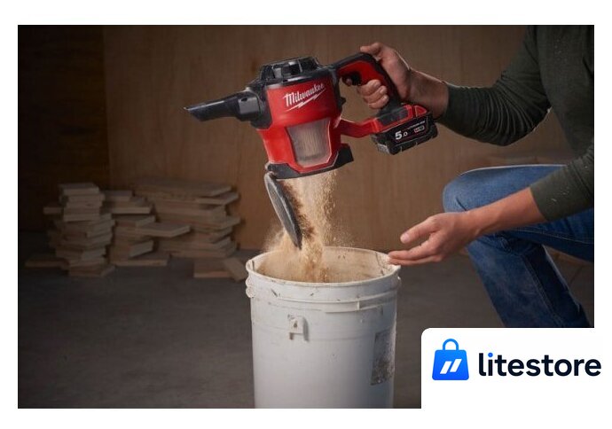 Пылесос Milwaukee M18 CV-0 - Изображение №8 — Лайт Стор