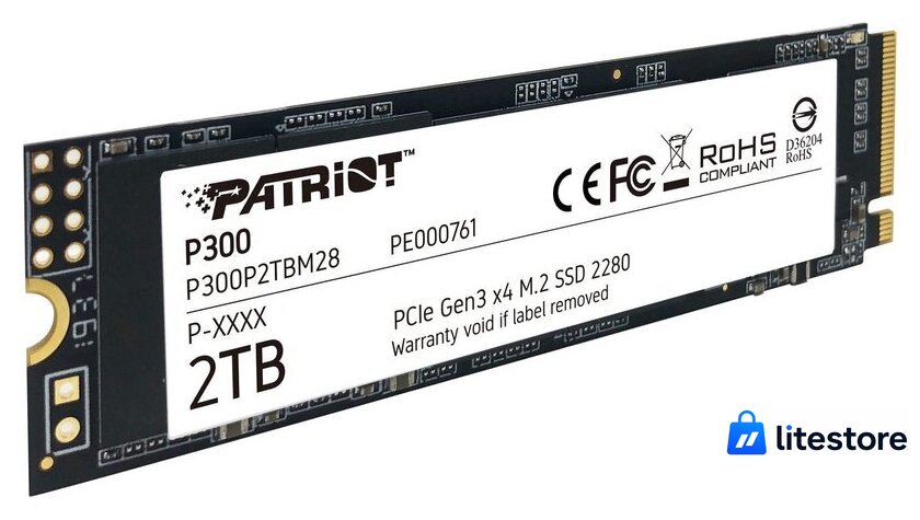 SSD Patriot P300 2TB P300P2TBM28 - Изображение №2 — Лайт Стор