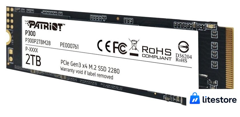 SSD Patriot P300 2TB P300P2TBM28 - Изображение №3 — Лайт Стор