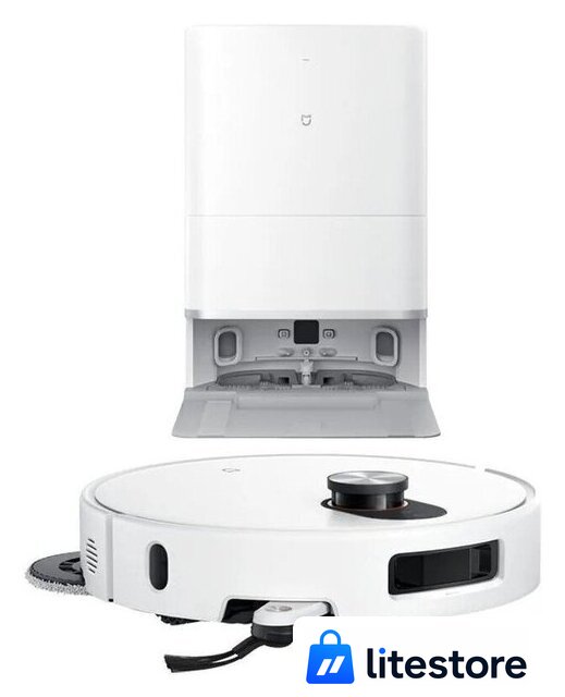 Робот-пылесос Xiaomi Mijia Robot Vacuum Mop Water Tank M40S OV31CN (с переходником на евровилку, белый) - Изображение №1 — Лайт Стор
