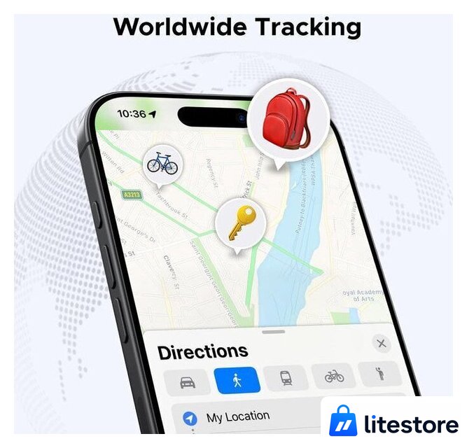 Bluetooth-метка Ugreen FineTrack Smart Finder CM816 - Изображение №3 — Лайт Стор