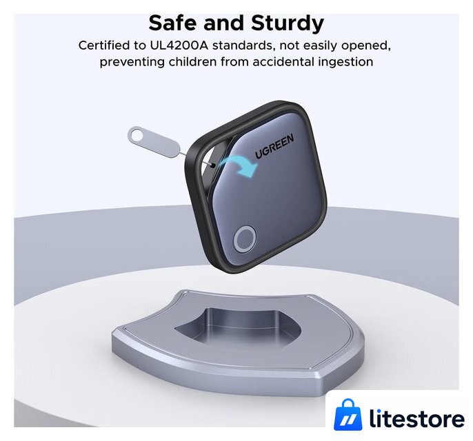 Bluetooth-метка Ugreen FineTrack Smart Finder CM816 - Изображение №6 — Лайт Стор