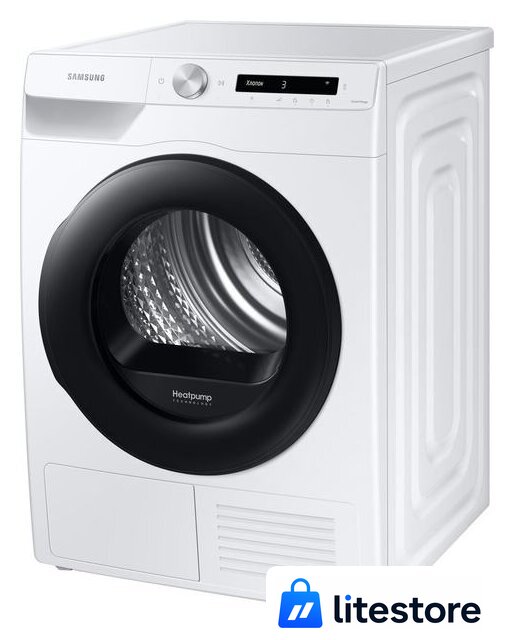 Сушильная машина Samsung DV90T5240AW/LP - Изображение №3 — Лайт Стор