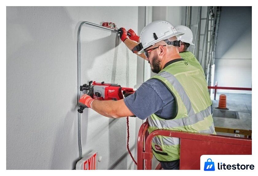 Перфоратор Milwaukee M18 M18BLHACD26-402X 4933492480 (с 2-мя АКБ, кейс) - Изображение №13 — Лайт Стор