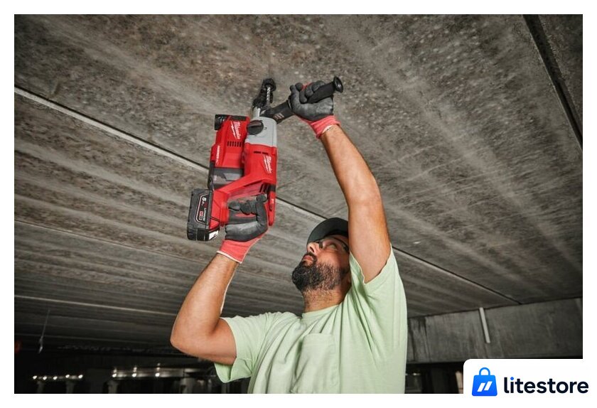 Перфоратор Milwaukee M18 M18BLHACD26-402X 4933492480 (с 2-мя АКБ, кейс) - Изображение №16 — Лайт Стор