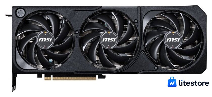 Видеокарта MSI GeForce RTX 5070 12G Shadow 3X OC - Изображение №1 — Лайт Стор