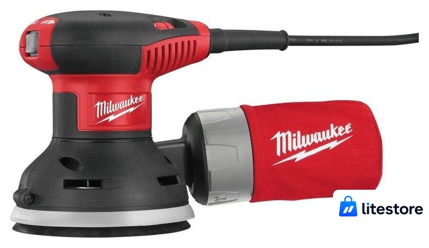 Эксцентриковая шлифмашина Milwaukee ROS 125 E 4933433180 - Изображение №2 — Лайт Стор