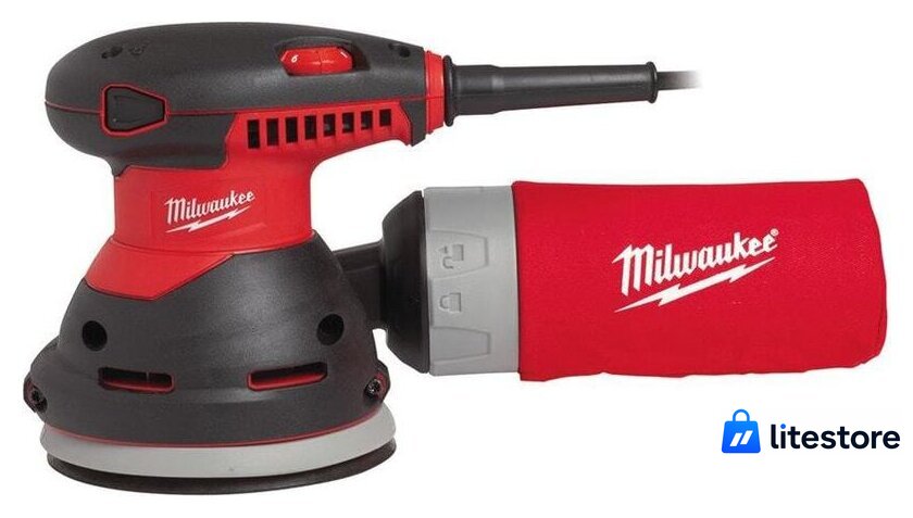 Эксцентриковая шлифмашина Milwaukee ROS 125 E 4933433180 - Изображение №1 — Лайт Стор