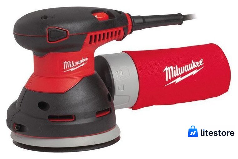 Эксцентриковая шлифмашина Milwaukee ROS 125 E 4933433180 - Изображение №3 — Лайт Стор
