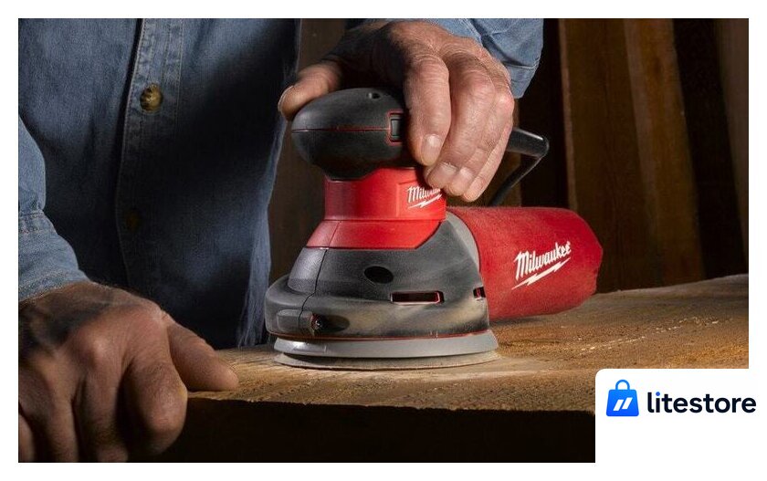 Эксцентриковая шлифмашина Milwaukee ROS 125 E 4933433180 - Изображение №13 — Лайт Стор