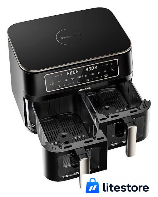 Аэрогриль (аэрофритюрница) Dreame Air Fryer DZ30 (черный) - Изображение №4 — Лайт Стор