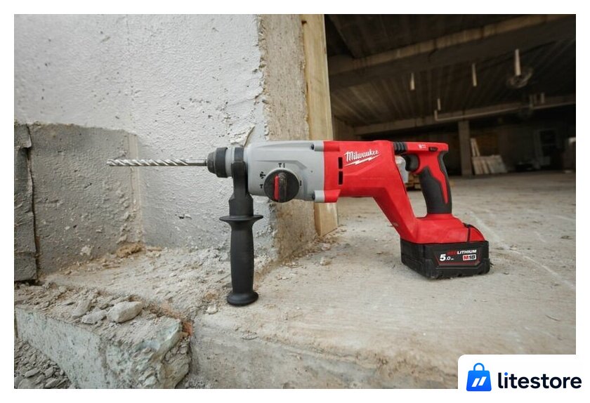 Перфоратор Milwaukee M18 M18BLHACD26-0X 4933492482 (без АКБ, кейс) - Изображение №9 — Лайт Стор