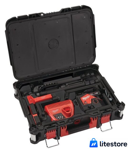 Лазерный нивелир Milwaukee M12 3PLKIT-401P 4933478960 (с 1-им АКБ, кейс) - Изображение №2 — Лайт Стор