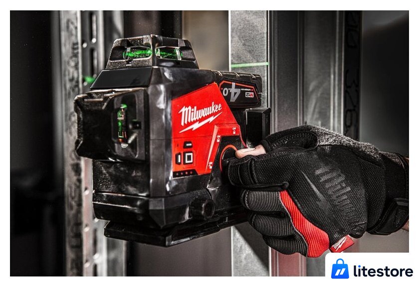 Лазерный нивелир Milwaukee M12 3PLKIT-401P 4933478960 (с 1-им АКБ, кейс) - Изображение №10 — Лайт Стор
