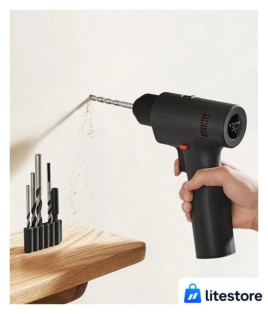 Дрель-шуруповерт Xiaomi Mijia Brushless Drill 2 MJWSDZ002QW - Изображение №3 — Лайт Стор