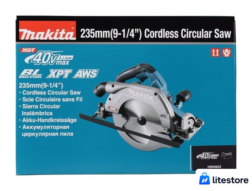 Дисковая (циркулярная) пила Makita HS009GZ (без АКБ) - Изображение №3 — Лайт Стор