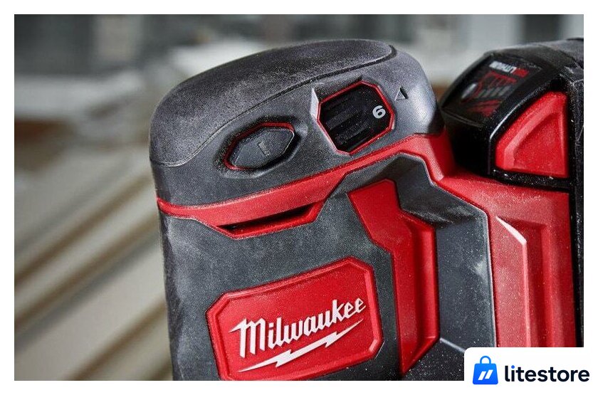 Эксцентриковая шлифмашина Milwaukee M18 BOS125-502B 4933464229 (с 2-мя АКБ, сумка) - Изображение №6 — Лайт Стор