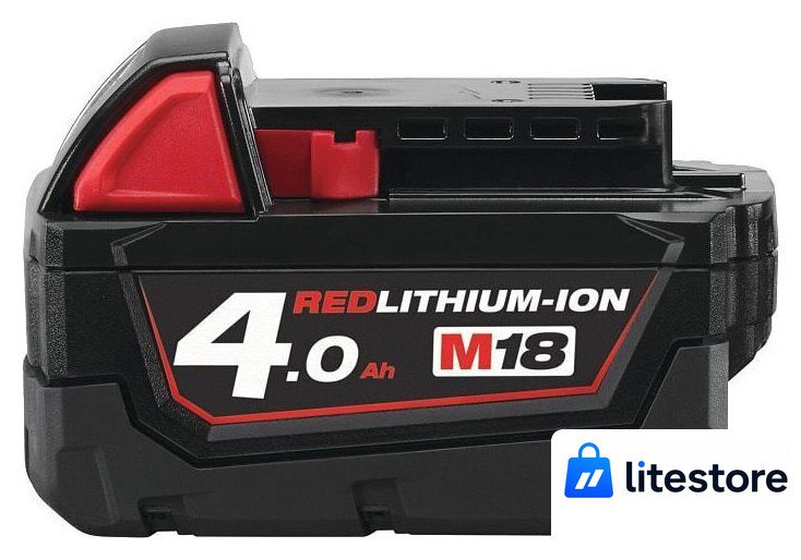 Аккумулятор Milwaukee M18 B4 4932430063 (18В/4 Ah) - Изображение №2 — Лайт Стор