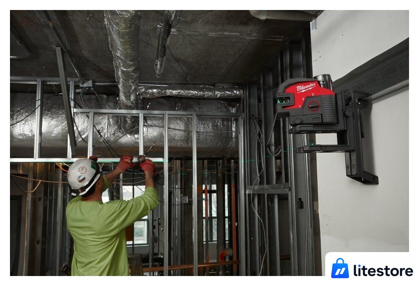 Лазерный нивелир Milwaukee M12 CLL4P-0C 4933479202 (кейс) - Изображение №8 — Лайт Стор