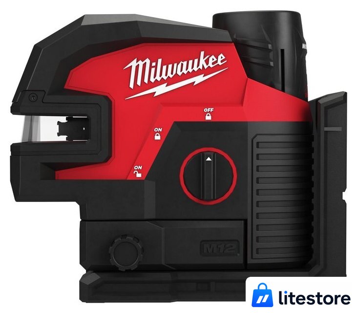 Лазерный нивелир Milwaukee M12 CLL4P-0C 4933479202 (кейс) - Изображение №5 — Лайт Стор