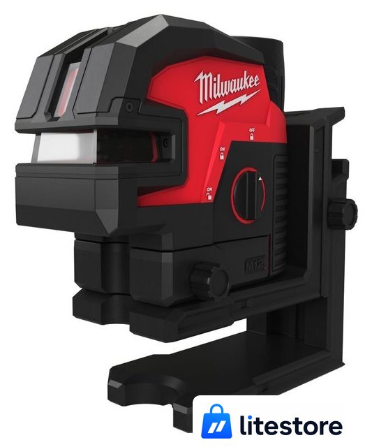 Лазерный нивелир Milwaukee M12 CLL4P-0C 4933479202 (кейс) - Изображение №2 — Лайт Стор