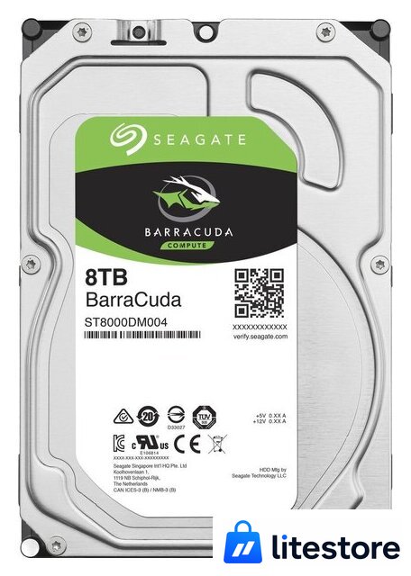 Жесткий диск Seagate BarraCuda 8TB ST8000DM004 - Изображение №1 — Лайт Стор