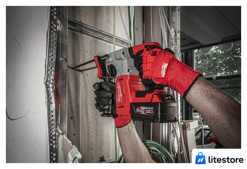 Перфоратор Milwaukee M18 M18BLH-0 4933479426 (без АКБ) - Изображение №9 — Лайт Стор