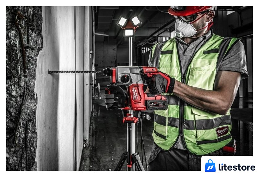 Перфоратор Milwaukee M18 M18BLH-0 4933479426 (без АКБ) - Изображение №5 — Лайт Стор