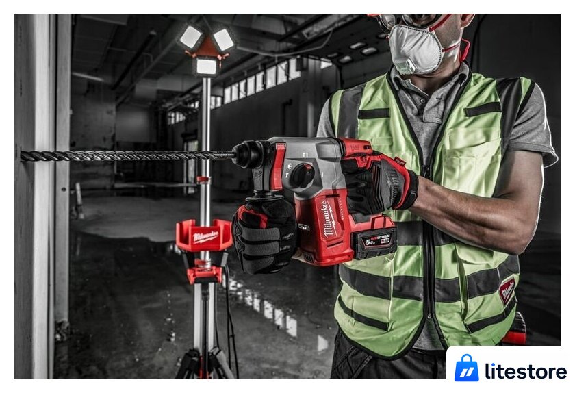 Перфоратор Milwaukee M18 M18BLH-0 4933479426 (без АКБ) - Изображение №3 — Лайт Стор